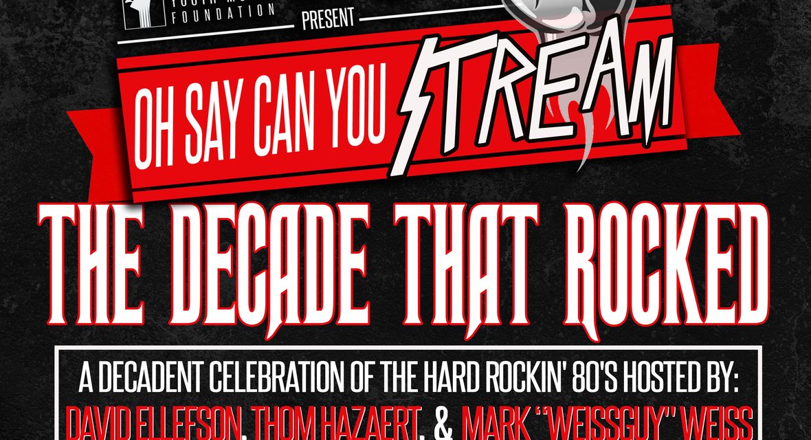 MEGADETH’S DAVID ELLEFSON AND THE DAVID ELLEFSON YOUTH MUSIC FOUNDATION HOSTS “THE DECADE THAT ROCKED