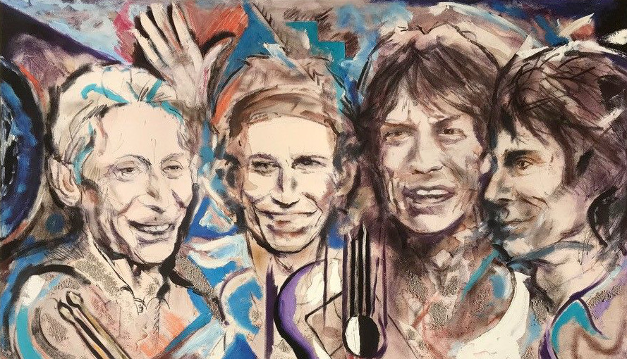 Ronnie Wood Announces New Rolling Stones Art