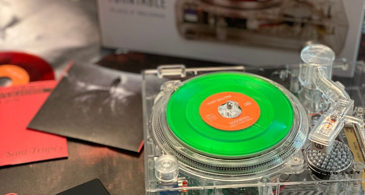 RSD 2020 A ‘CLEAR” SPIN ON THE MINI-TURNTABLE
