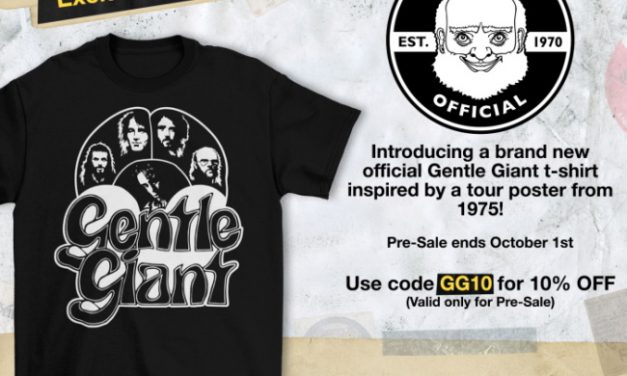 Prog Legends Gentle Giant Announce First Official T-Shirt Available For Pre-order