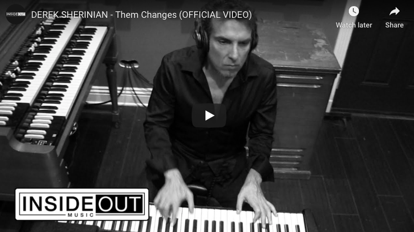 Derek Sherinian launches video for a cover of Buddy Miles classic “Them Changes”, featuring Joe Bonamassa