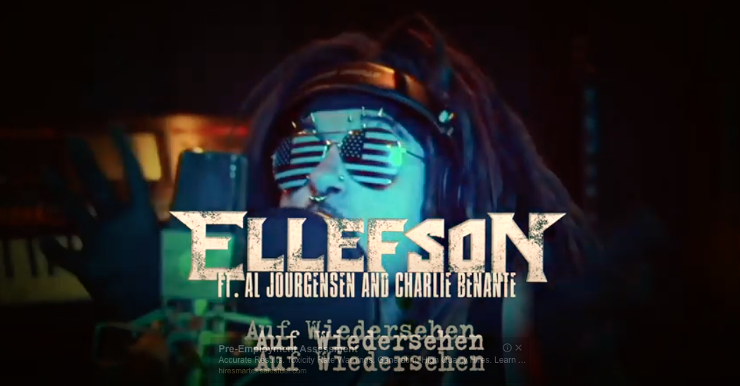 Ellefson, Featuring Megadeth bassist/co-founder David Ellefson Releases Teaser Video for Cheap Trick Cover