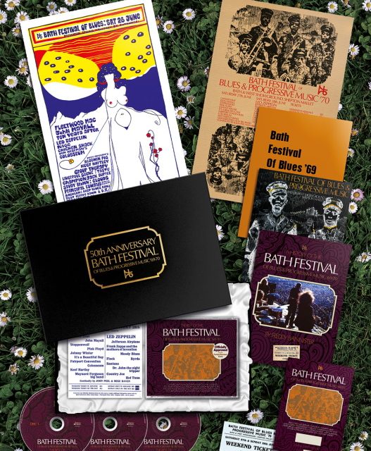 The Bath Festival of Blues and Progressive Music ’69-70 50th Anniversary Box Set & Merchandise For Release November 27, 2020