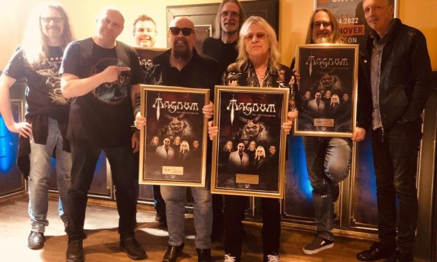 MAGNUM Recieve 50th Anniversary Award From Their Record Company!