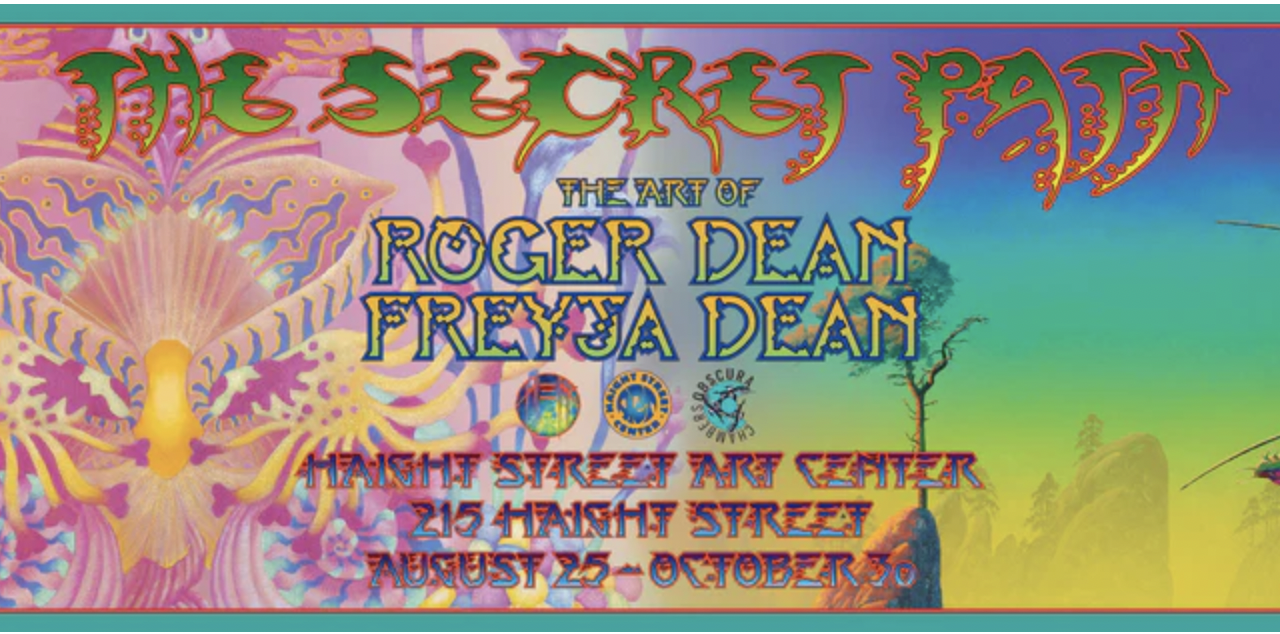 Haight Street Art Center to Open “The Secret Path: The Art of Roger and Freyja Dean”