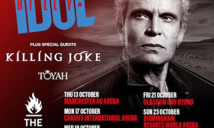 Billy Idol Adds Killing Joke to the bill for his Roadside Tour from 13th October