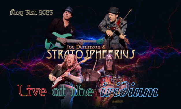 Get 50 Percent Off Joe Deninzon & Stratospheerius Tickets for the Iridium Show on May 31st