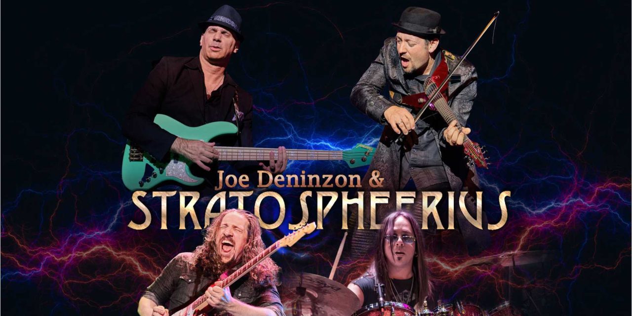 Joe Deninzon & Stratospheerius – 2023 – “Behind the Curtain. Live at Progstock”Review