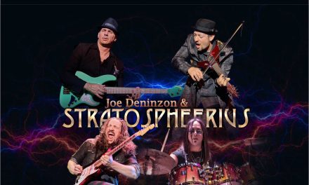 Joe Deninzon & Stratospheerius – 2023 – “Behind the Curtain. Live at Progstock”Review