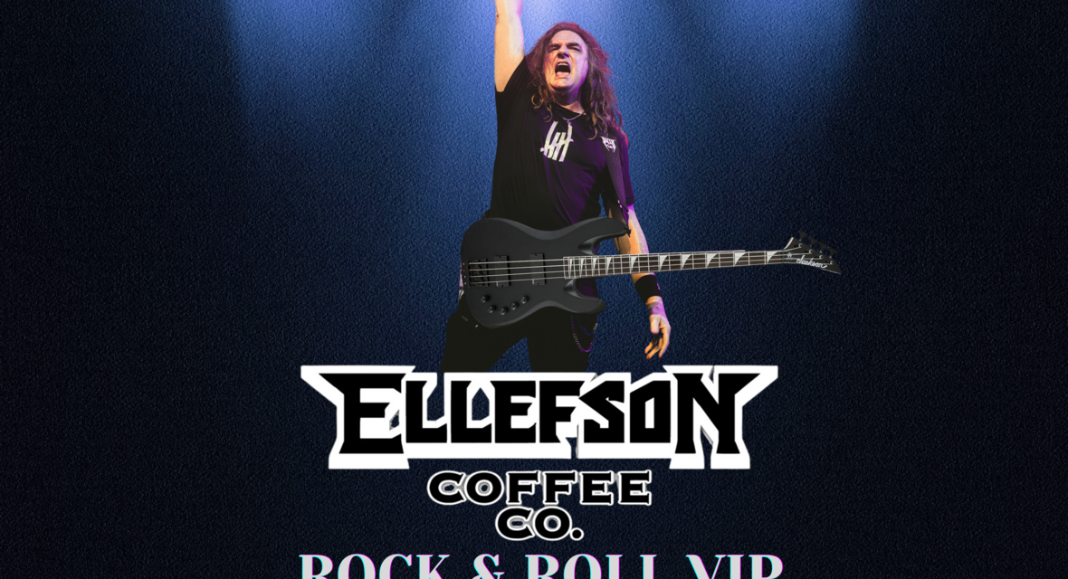 Ellefson Coffee Co.® ROCK & ROLL VIP Lounge Experience Booth at NAMM 2024