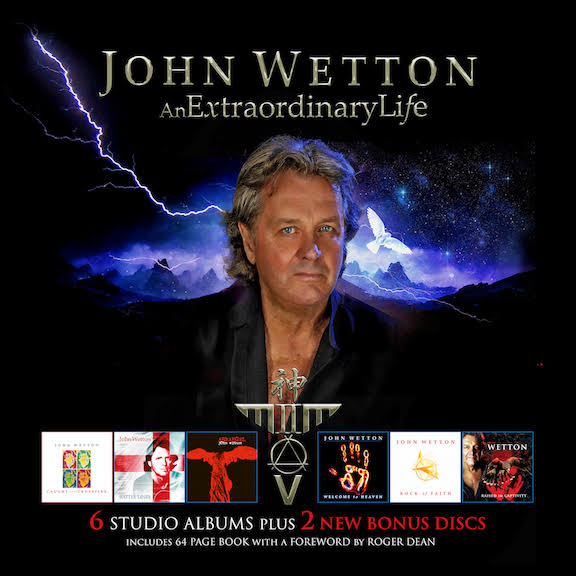 John Wetton – Extraordinary Life 8CD Box Set To Be Released on 24th November 2023