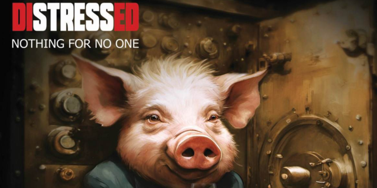 Finnish Grunge Stoner Rock Band Distressed Unleashes Their Debut Album Nothing For No One on Melodic Revolution Records