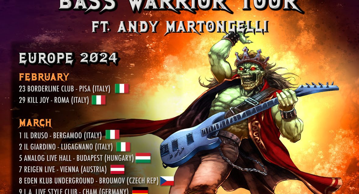 Grammy® Award-Winning Bassist David Ellefson Presents his Inaugural BASS WARRIOR TOUR! 