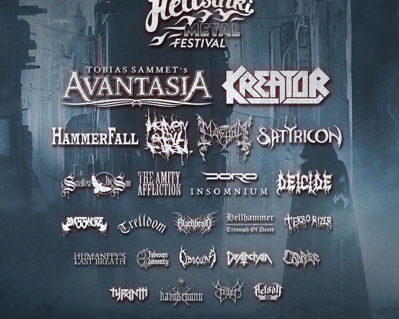 Hellsinki Metal Festival will take place on August 9th & 10th in Helsinki