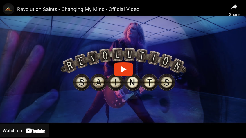 Revolution Saints – Changing My Mind – Featured Video