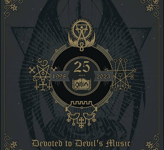 VARIOUS ARTISTS – 25 ANNIVERSARY OF ODIUM RECORDS – ODIUM RECORDS