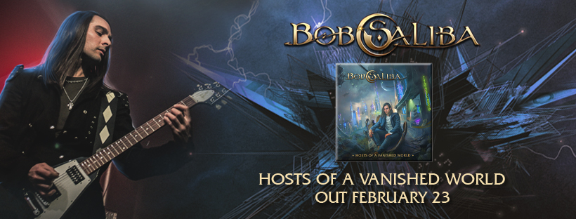 Bob Saliba – Hosts of A Vanished World [Hard Rock, Metal Progressive] – 23/02/24