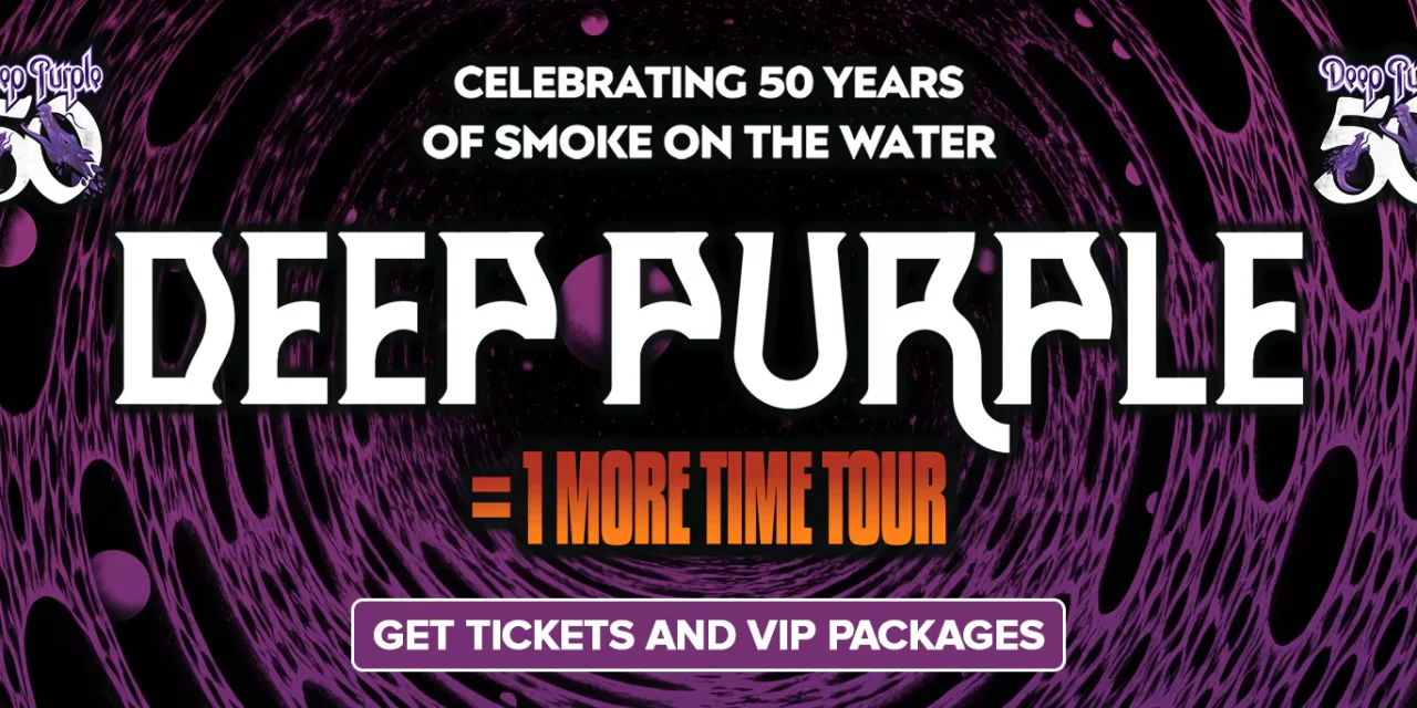 Deep Purple announce US dates for their = 1 More Time Tour