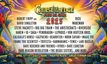 Cruise to the Edge reveals stunning lineup for 2025 featuring Robert Fripp, Rick Wakeman, Steve Hackett & many more!