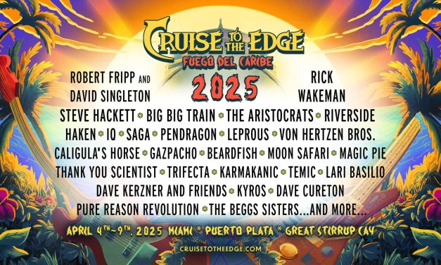 Cruise to the Edge reveals stunning lineup for 2025 featuring Robert Fripp, Rick Wakeman, Steve Hackett & many more!