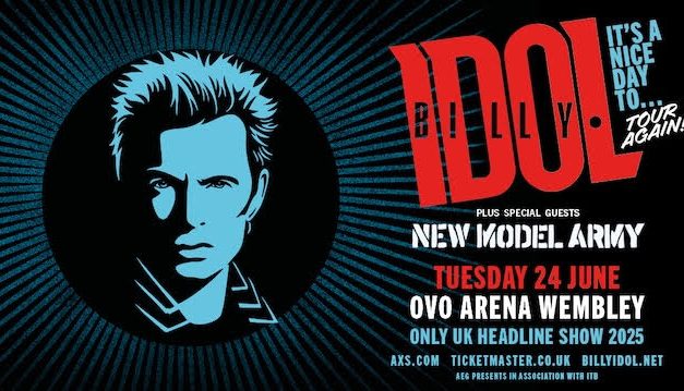 Billy Idol Announces Wembley Arena Show