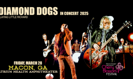DIAMOND DOGS Pay Honor to Little Richard in his Hometown Macon, GA March 28th at The Cherry Blossom Festival