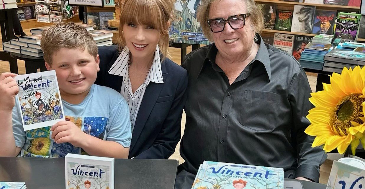 Children’s Book ‘Vincent: Starry Starry Night’ Earns National Honors; Don McLean Appearance at Barnes & Noble Highlights Cultural Legacy