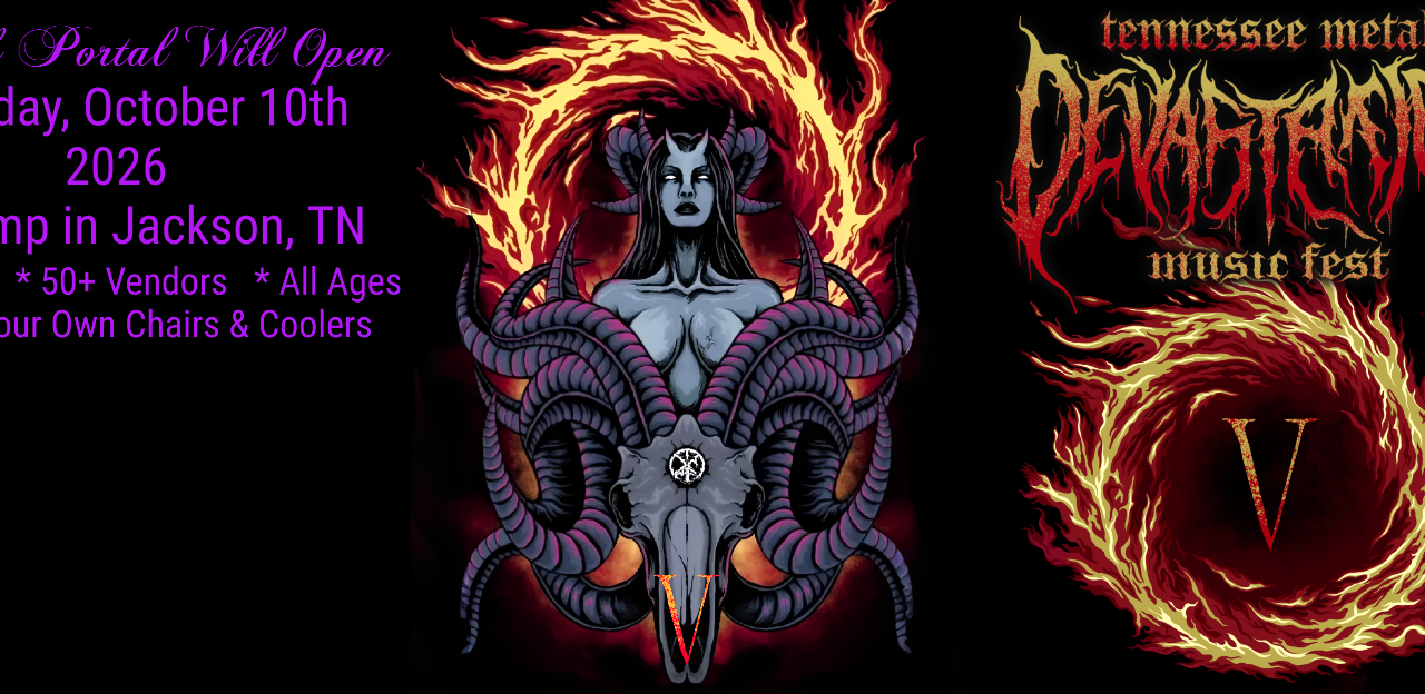 Tennessee Metal Devastation Music Fest Announces 5th Anniversary Festival Date and Official Artwork
