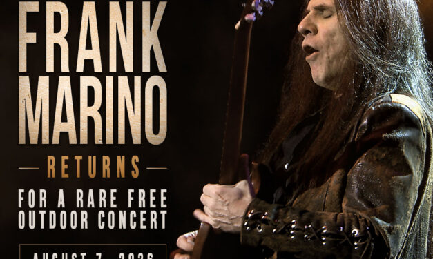 Legendary Montreal Guitarist Frank Marino Returns for a rare free outdoor concert